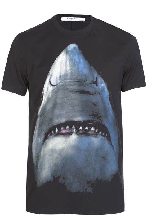 givenchy shark shirt free shipping|givenchy eagle t shirt.